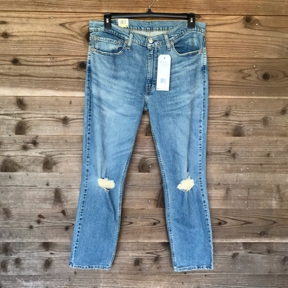 Levi’s Distressed 511 Slim Fit Jeans 36x30 - Picture 8 of 13